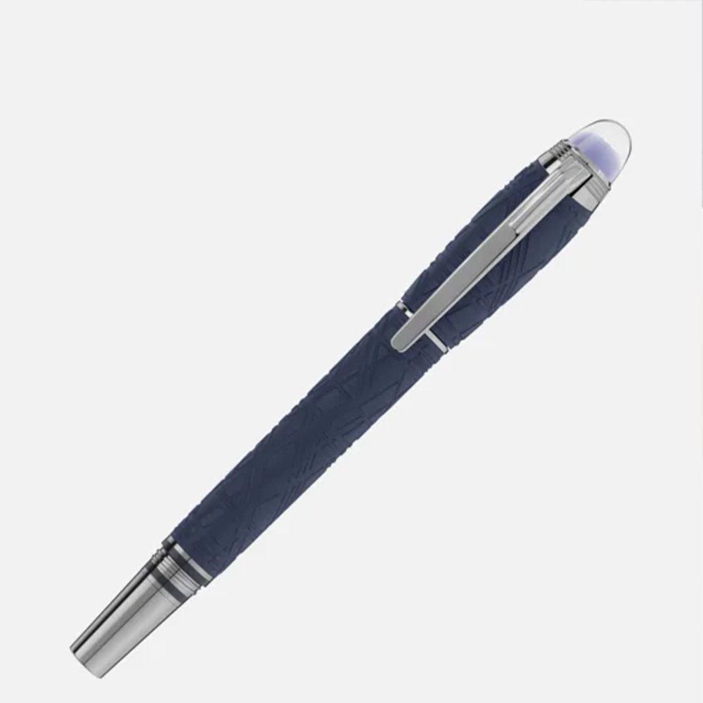 MB130211 MONTBLANC モンブラン スターウォーカー スペースブルー レジン 万年筆