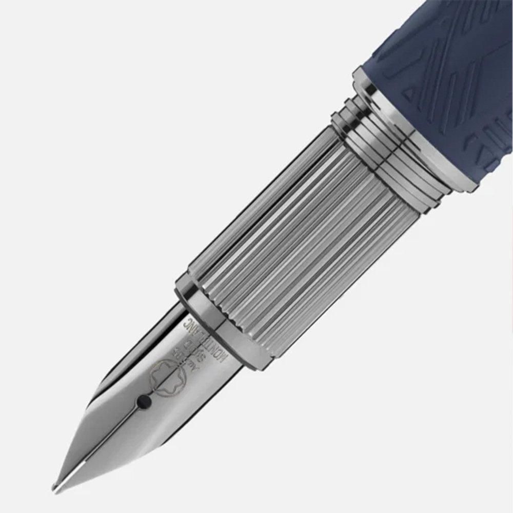 MB130211 MONTBLANC モンブラン スターウォーカー スペースブルー レジン 万年筆