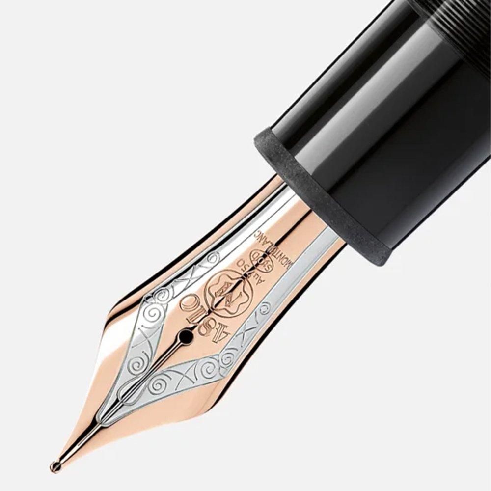 MB132092 MONTBLANC モンブラン マイスターシュテュック レッドゴールドコーティング 149 万年筆（F）