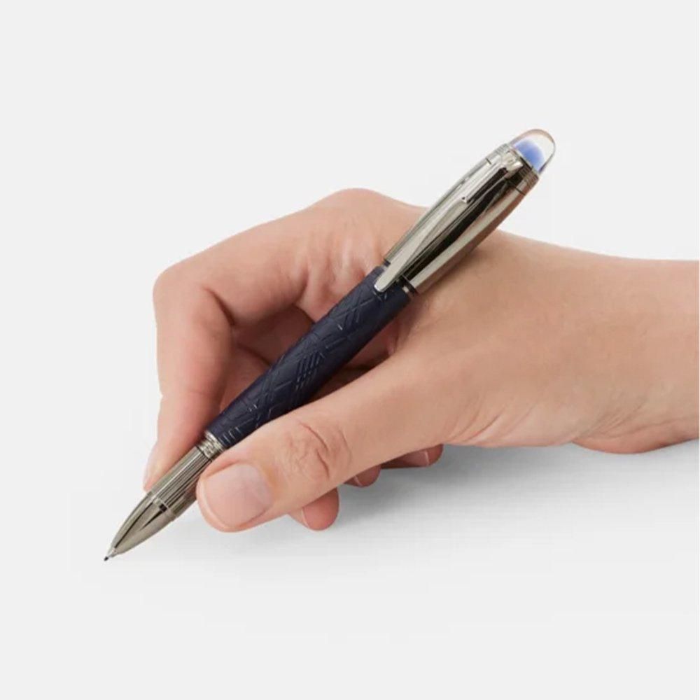 MB130216 MONTBLANC モンブラン スターウォーカー スペースブルー ドゥエ ファインライナー