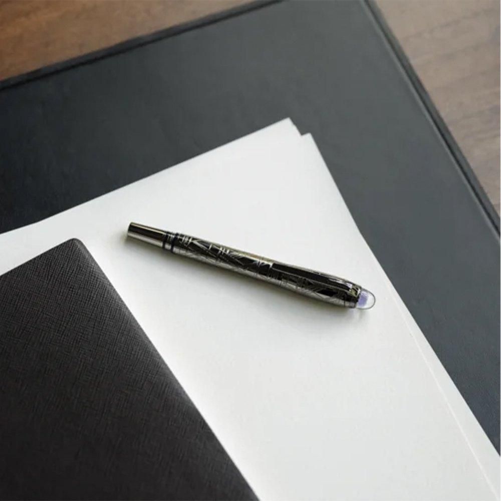 MB130219 MONTBLANC モンブラン スターウォーカー スペースブルー メタル 万年筆