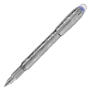 MB130219 MONTBLANC モンブラン スターウォーカー スペースブルー メタル 万年筆