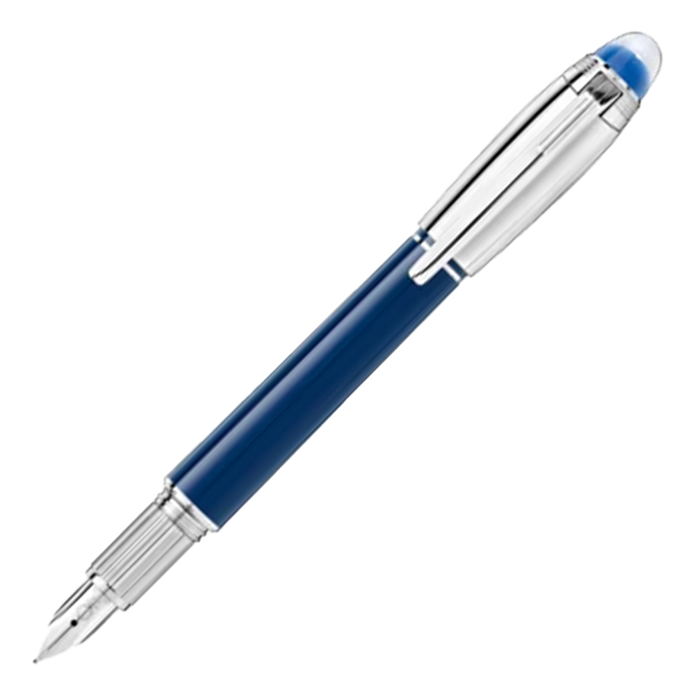 MB132434 MONTBLANC モンブラン スターウォーカー ブルー・プラネット ドゥエ 万年筆（M）