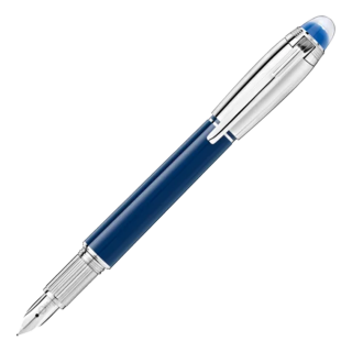 MB132436 MONTBLANC モンブラン スターウォーカー ブルー・プラネット ドゥエ 万年筆（F）