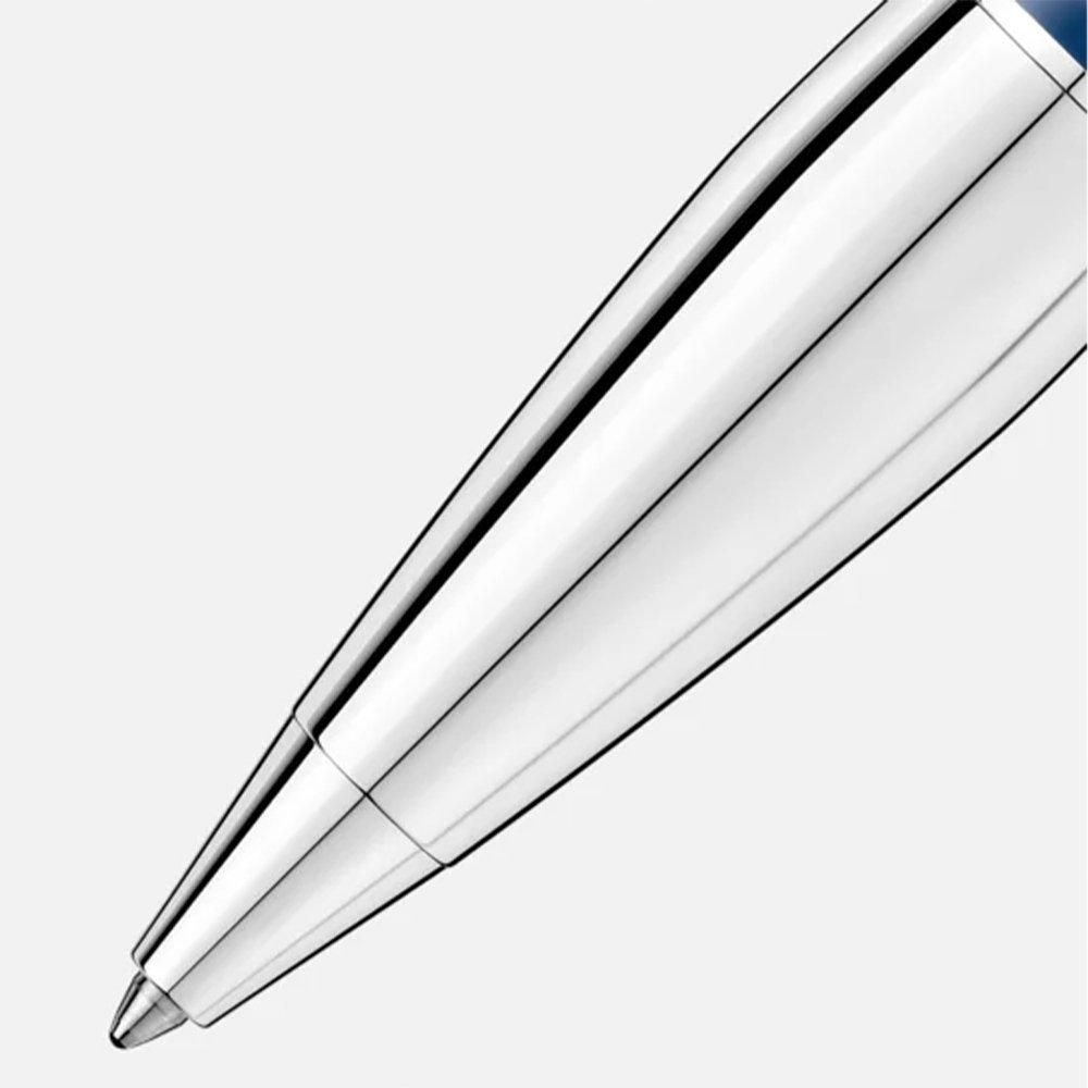 MB132437 MONTBLANC モンブラン スターウォーカー ブルー・プラネット ドゥエ ボールペン