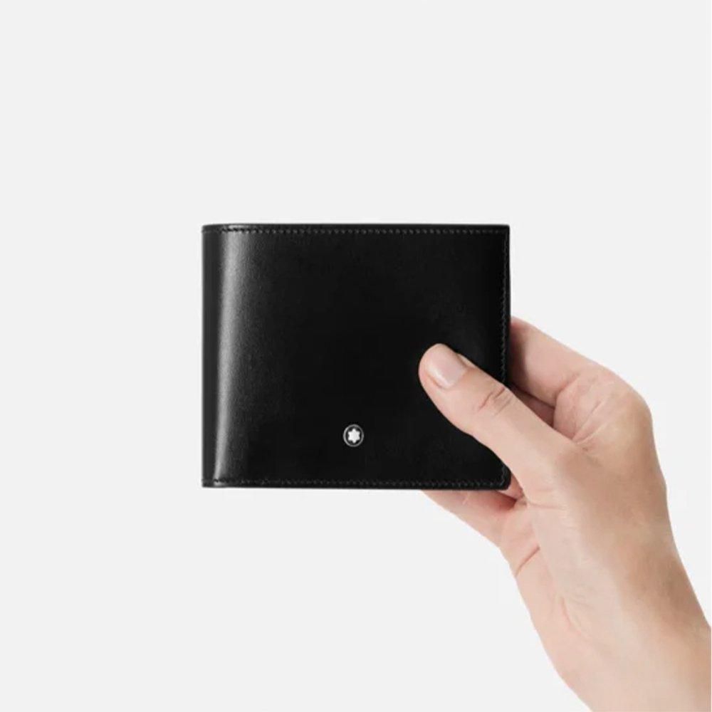 MB198314 MONTBLANC モンブラン マイスターシュテュック ウォレット 6CC ビューポケット2つ付き