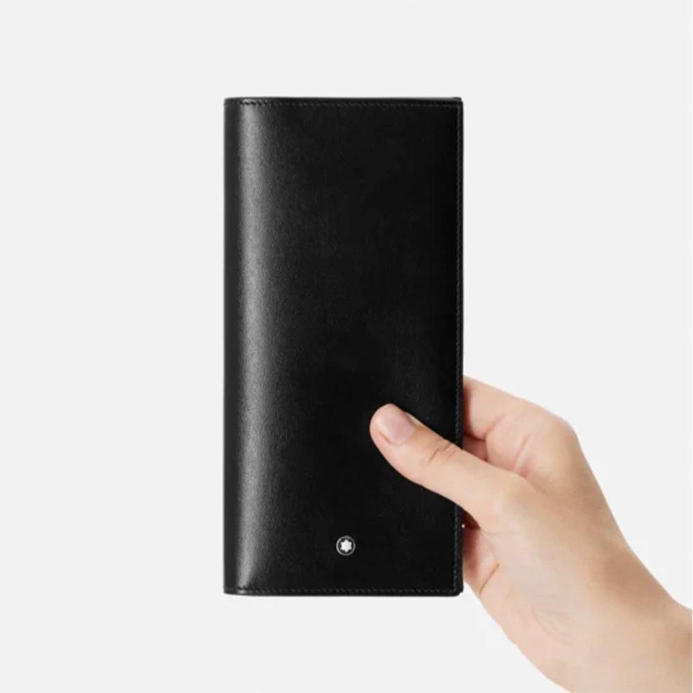 MB198318 MONTBLANC モンブラン マイスターシュテュック ウォレット 14CC ジップ式ポケット付き