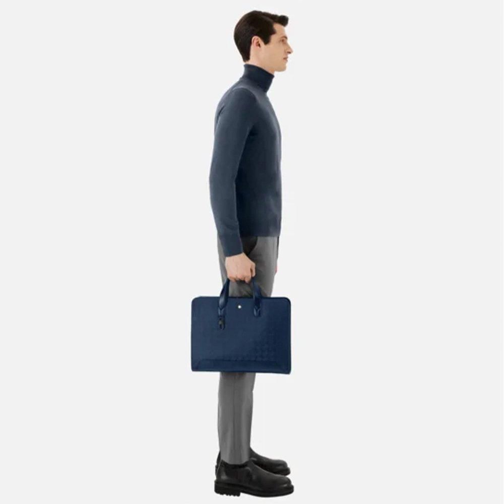 モンブラン MONTBLANC レザー ブリーフケース 未使用 MONTBLANC ビジネスバッグ ブリーフケース レザー A4 型