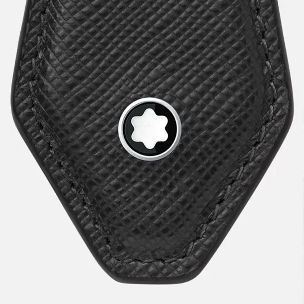 montblanc　サルトリアル　キーリング　ブラック ループ キーホルダー サルトリアルレザー - ブラック