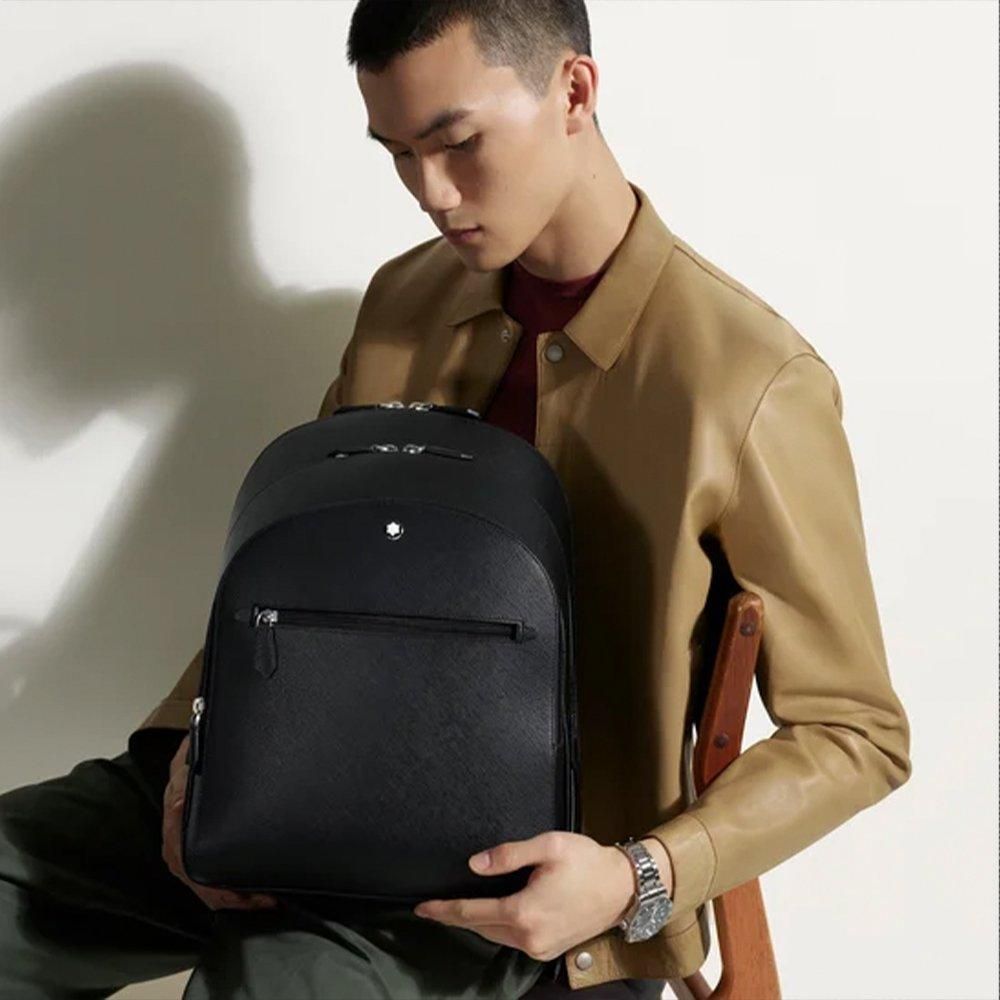 MB130275 MONTBLANC モンブラン サルトリアル ミディアム バックパック コンパートメント3