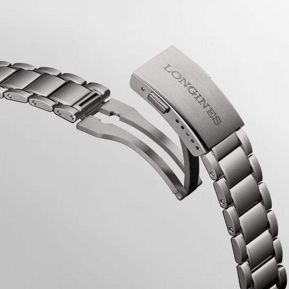 L3.802.1.53.6 LONGINES ロンジン スピリット Zulu Time チタニウム 39mm