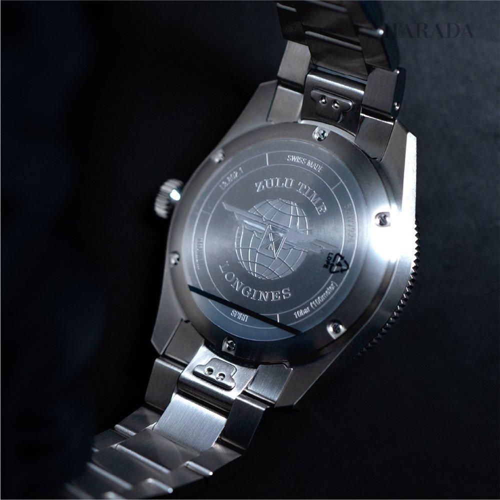 L3.802.1.53.6 LONGINES ロンジン スピリット Zulu Time チタニウム 39mm