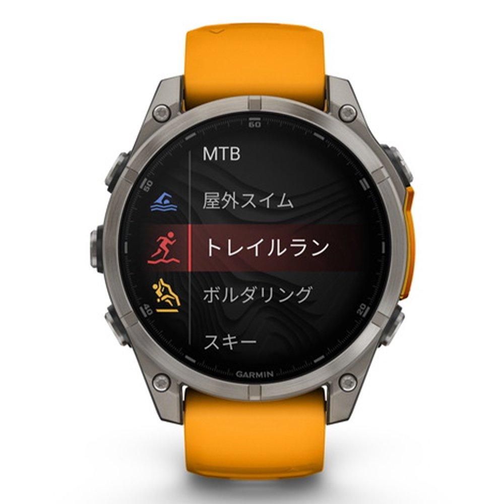  010-02904-17 47mm GARMIN ガーミン フェニックス8 サファイア アモレッド