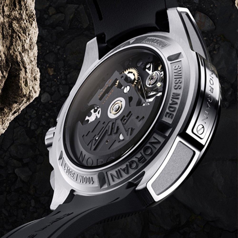NN3200SC/B323/322CHBR.20S NORQAIN ノルケイン インディペンデンス スケルトン クロノ 42MM