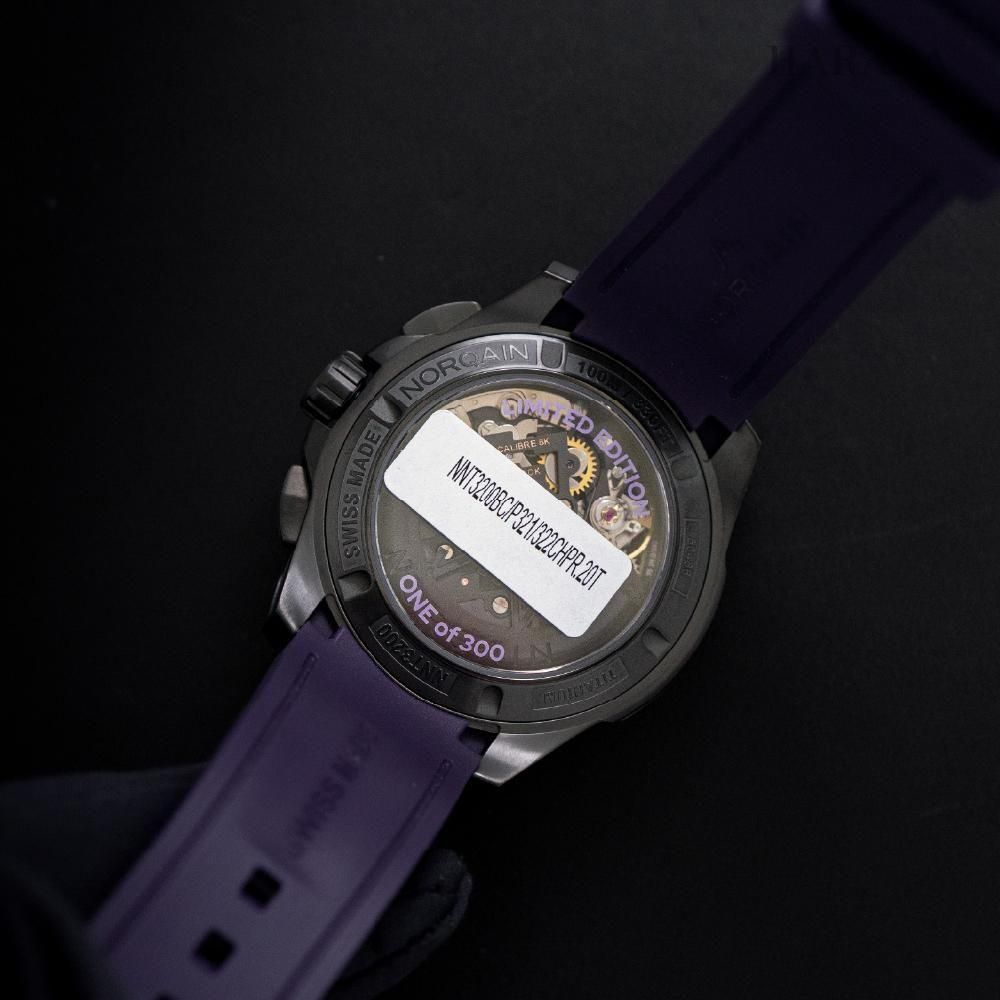  【世界限定300本】 NNT3200BC/P321/322CHPR.20T NORQAIN ノルケイン インディペンデンス スケルトン クロノ 42MM