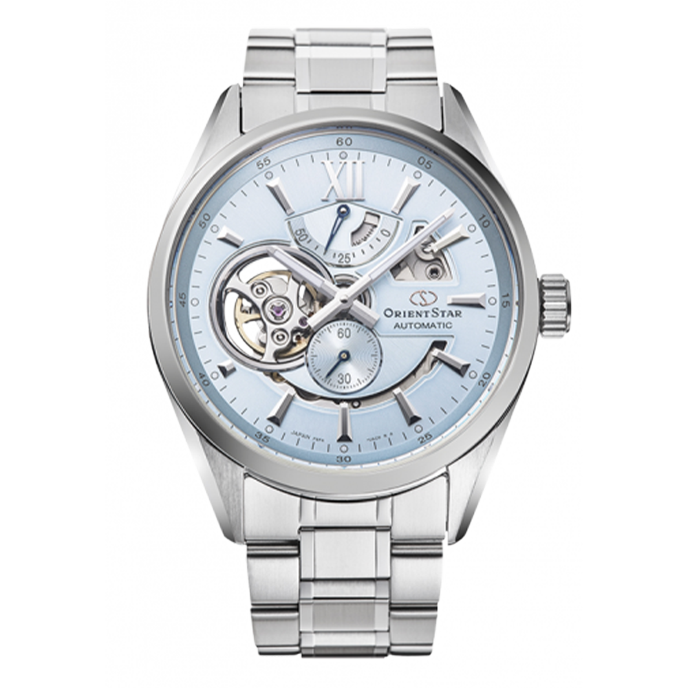  【日本限定350本】 RK-AV0127L ORIENT STAR オリエントスター コンテンポラリー モダンスケルトン ムービングブルー