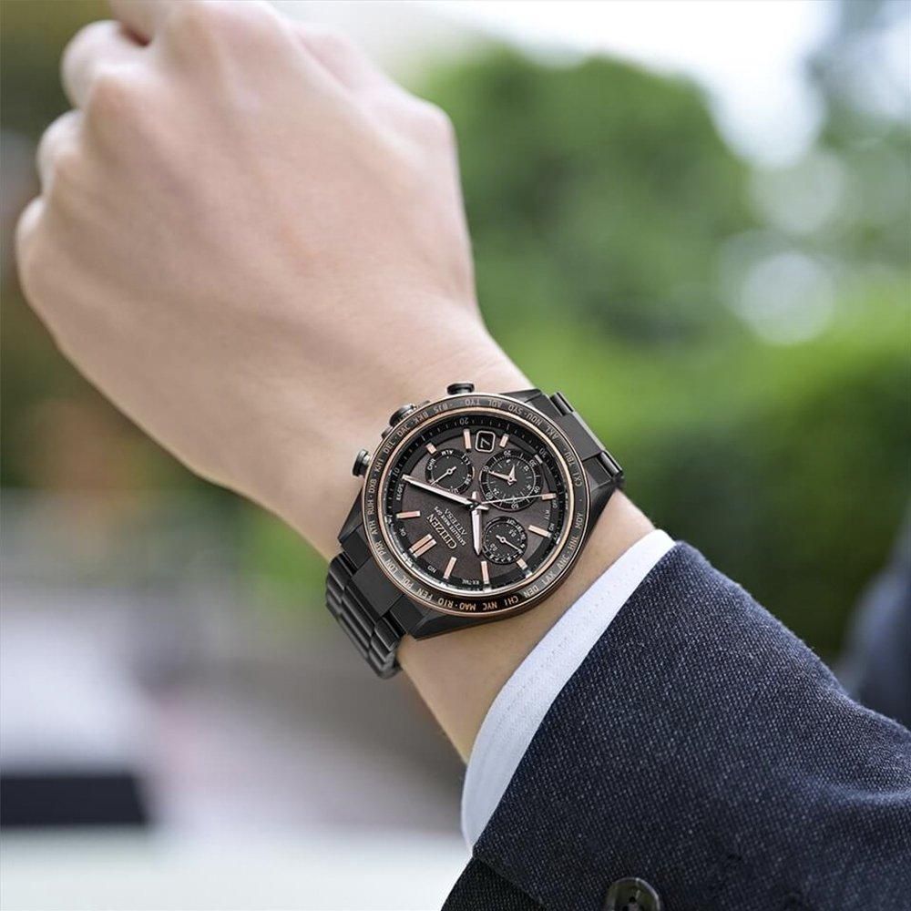 CC4074-61W CITIZEN シチズン アテッサ ACT Line ブラックチタンシリーズ