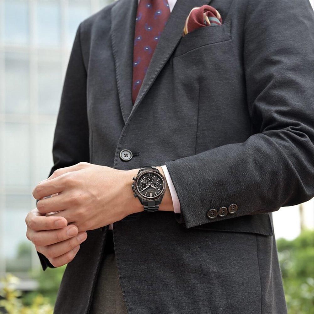 CC4074-61W CITIZEN シチズン アテッサ ACT Line ブラックチタンシリーズ