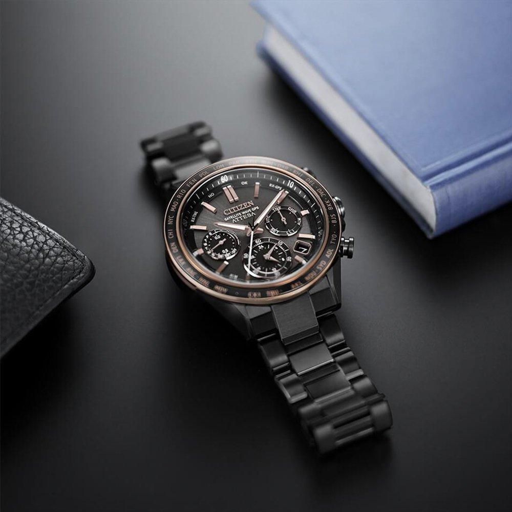 CC4074-61W CITIZEN シチズン アテッサ ACT Line ブラックチタンシリーズ