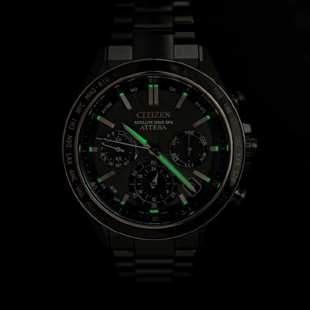 CC4074-61W CITIZEN シチズン アテッサ ACT Line ブラックチタンシリーズ