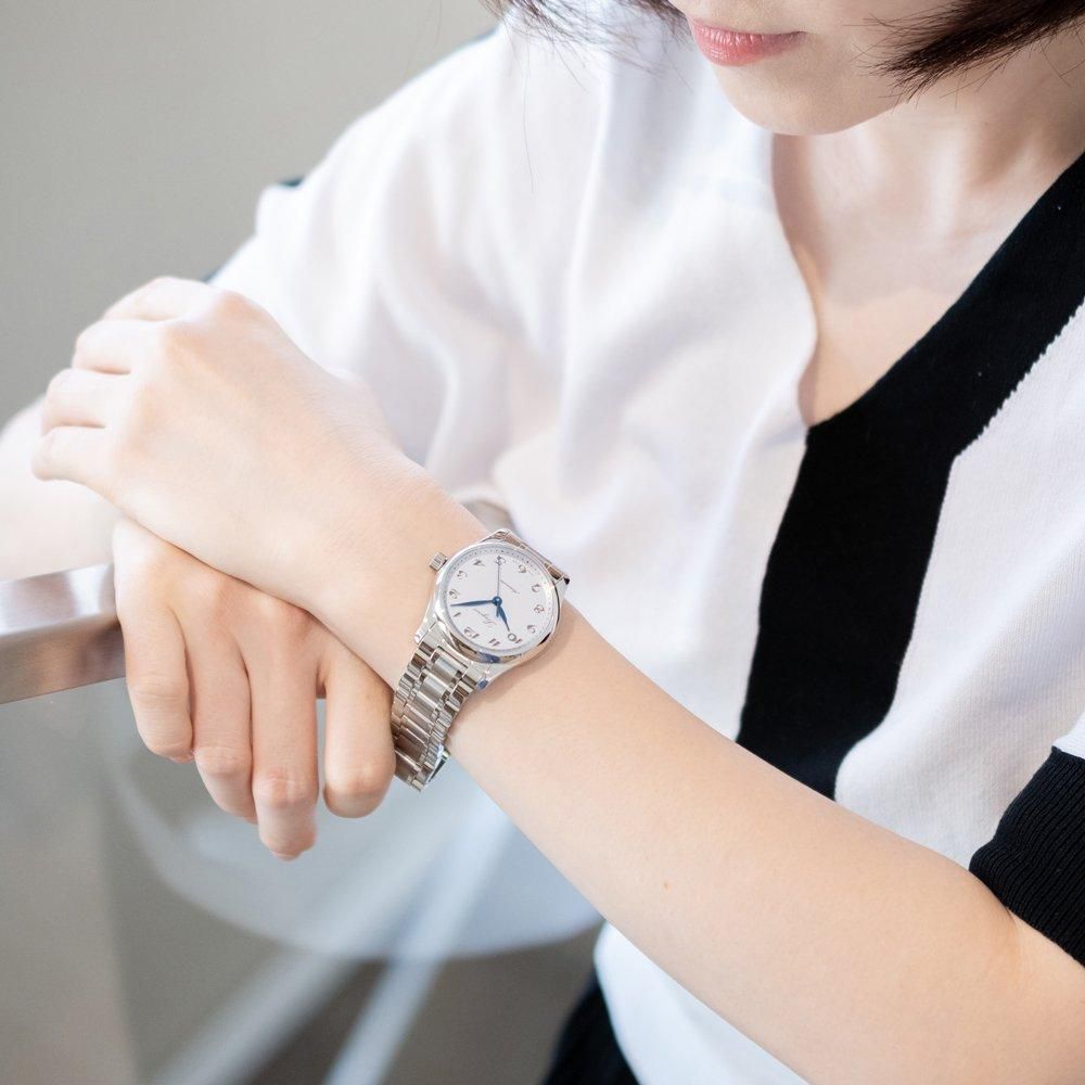 L2.357.4.73.6 ロンジン マスターコレクション 34mm - 高級腕時計 正規