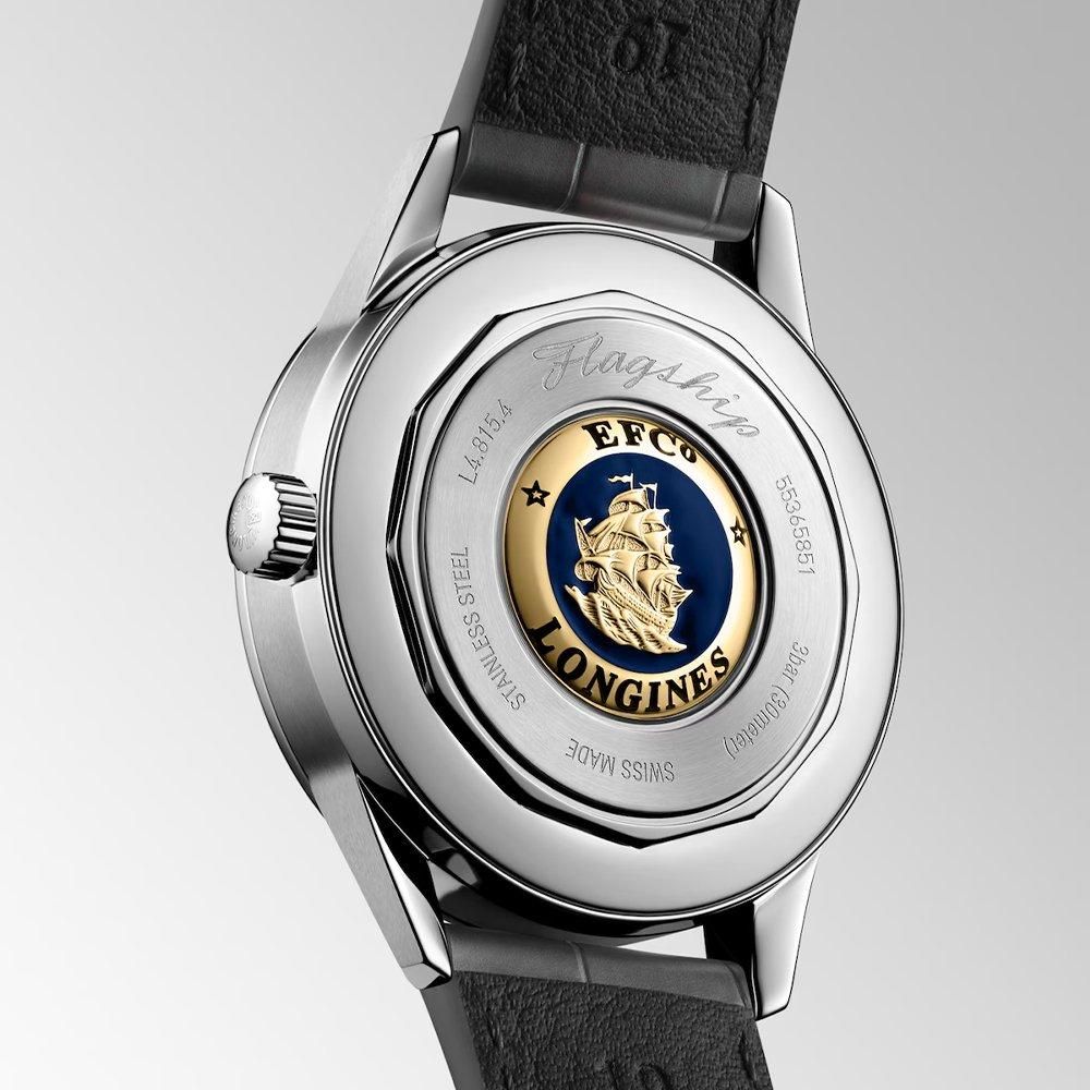 L4.815.4.52.2 LONGINES ロンジン フラッグシップ ヘリテージ ムーンフェイズ 38.5mm