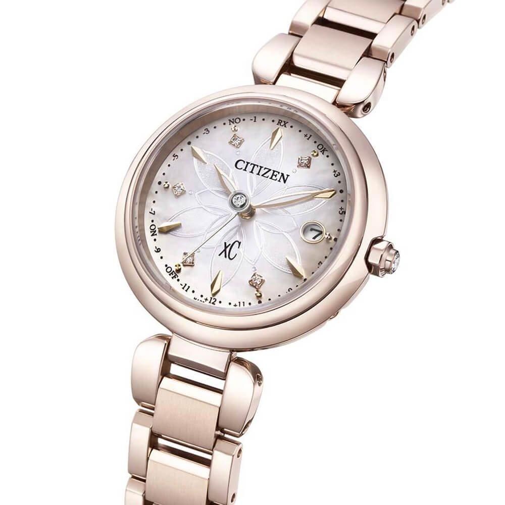  【世界限定1,500本】 ES9467-71Y CITIZEN シチズン クロスシー mizu collection Floret Diamond Limited Model