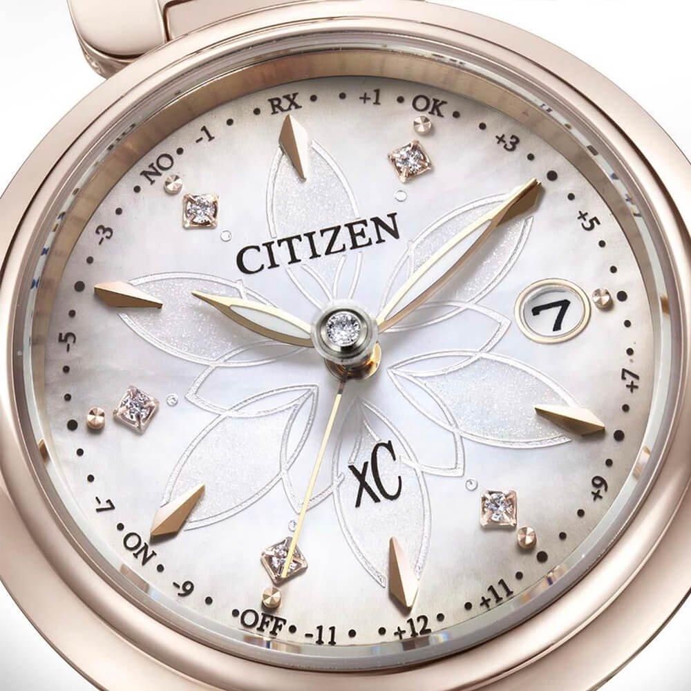  【世界限定1,500本】 ES9467-71Y CITIZEN シチズン クロスシー mizu collection Floret Diamond Limited Model