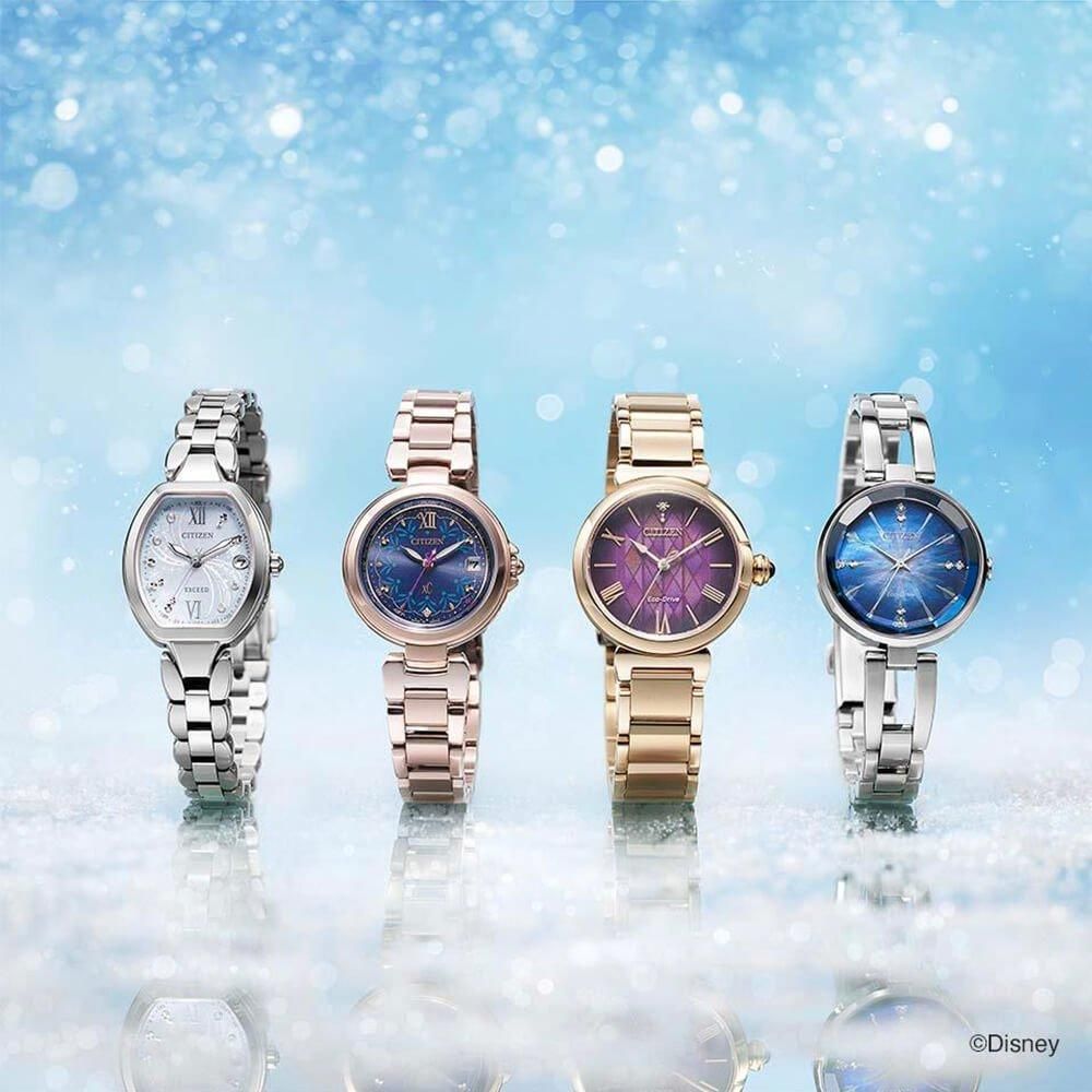  【世界限定400本】 EM1079-89W CITIZEN シチズン シチズンL ROUND Collection Disney Collection『アナと雪の女王』限定モデル