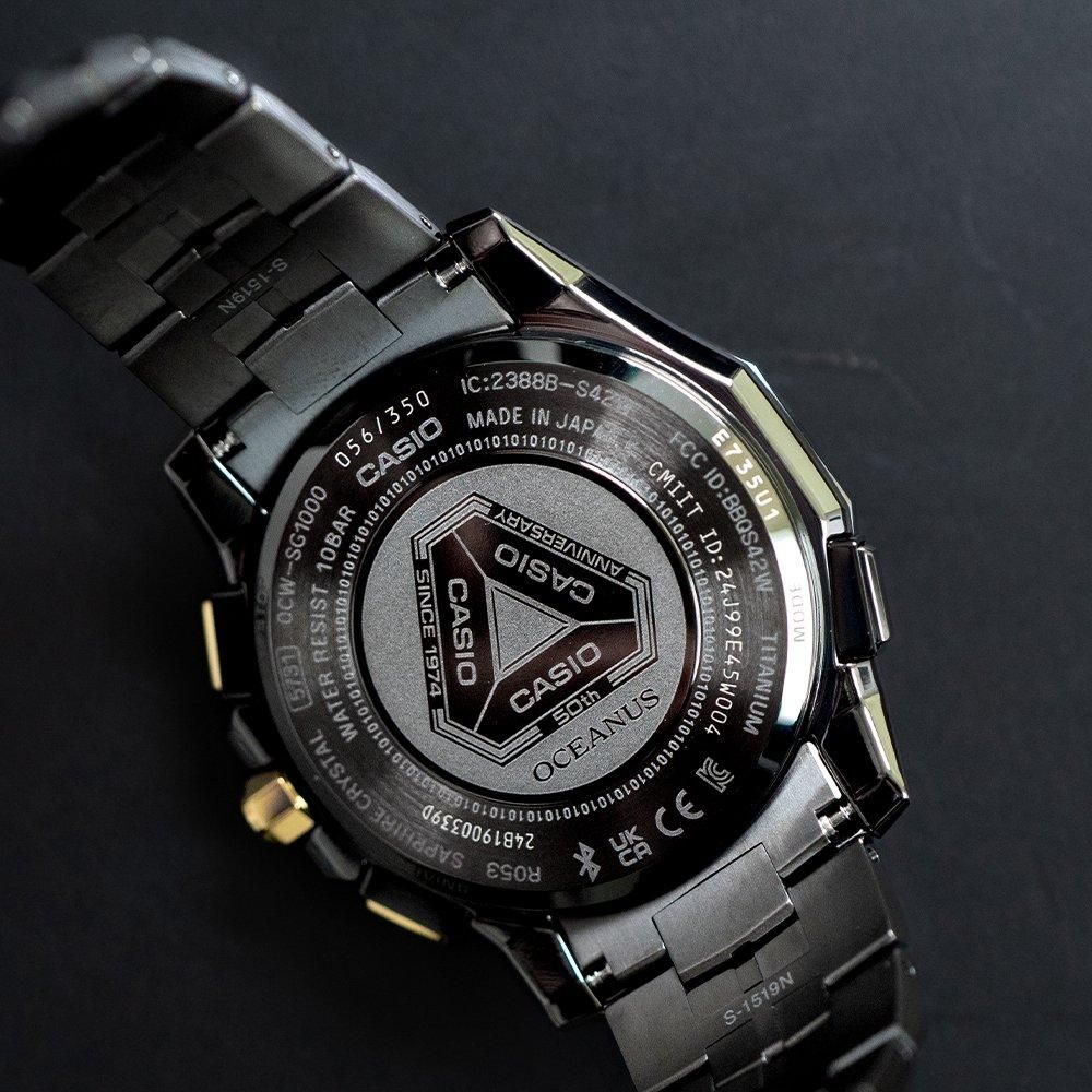  【350本限定】 OCW-SG1000ZE-1AJR CASIO カシオ オシアナス マンタ