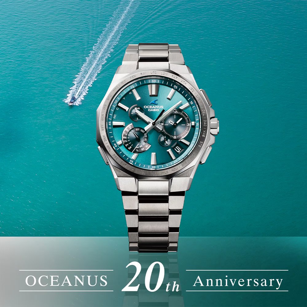  500ܡOCW-T6000SG-2AJR CASIO  ʥ Classic Line OCEANUS 20TH ANNIVERSARY