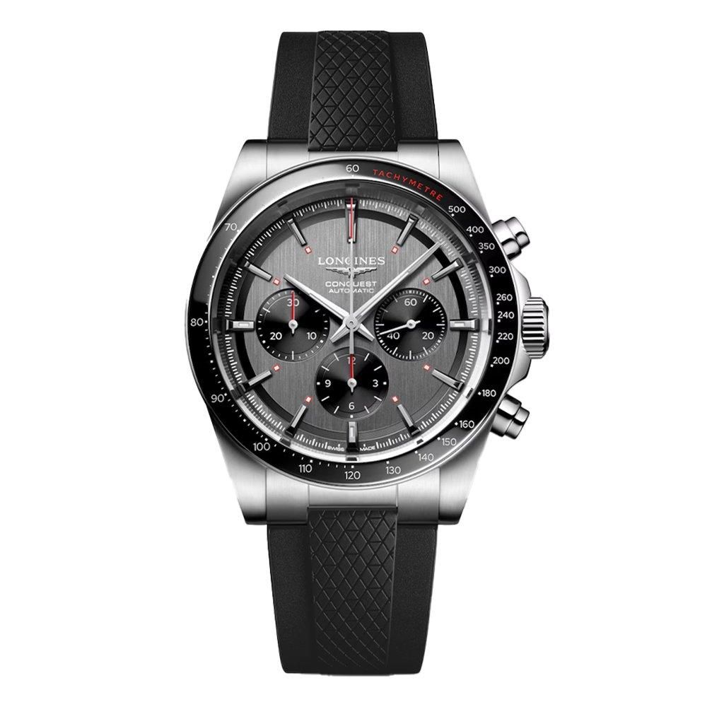  【世界限定2,025本】 L3.836.4.52.9 LONGINES ロンジン コンクエスト クロノ 42mm スキーエディション
