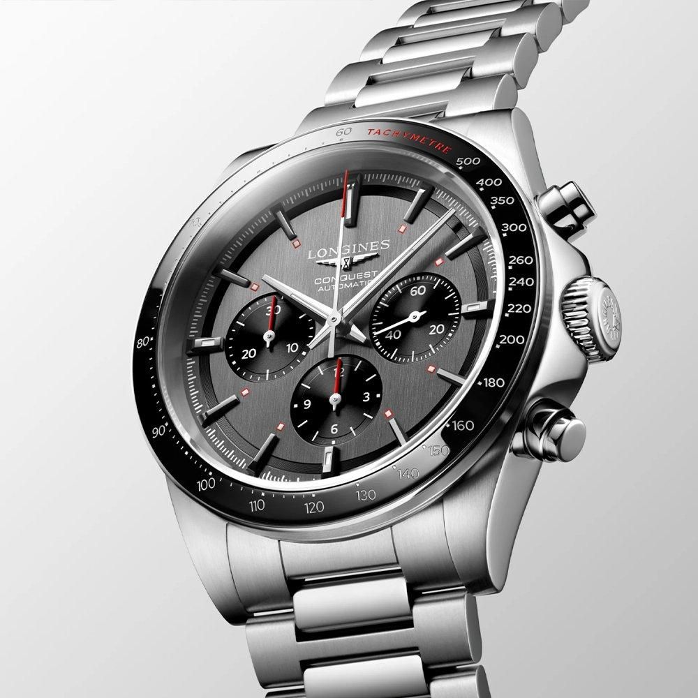  【世界限定2,025本】 L3.836.4.52.9 LONGINES ロンジン コンクエスト クロノ 42mm スキーエディション
