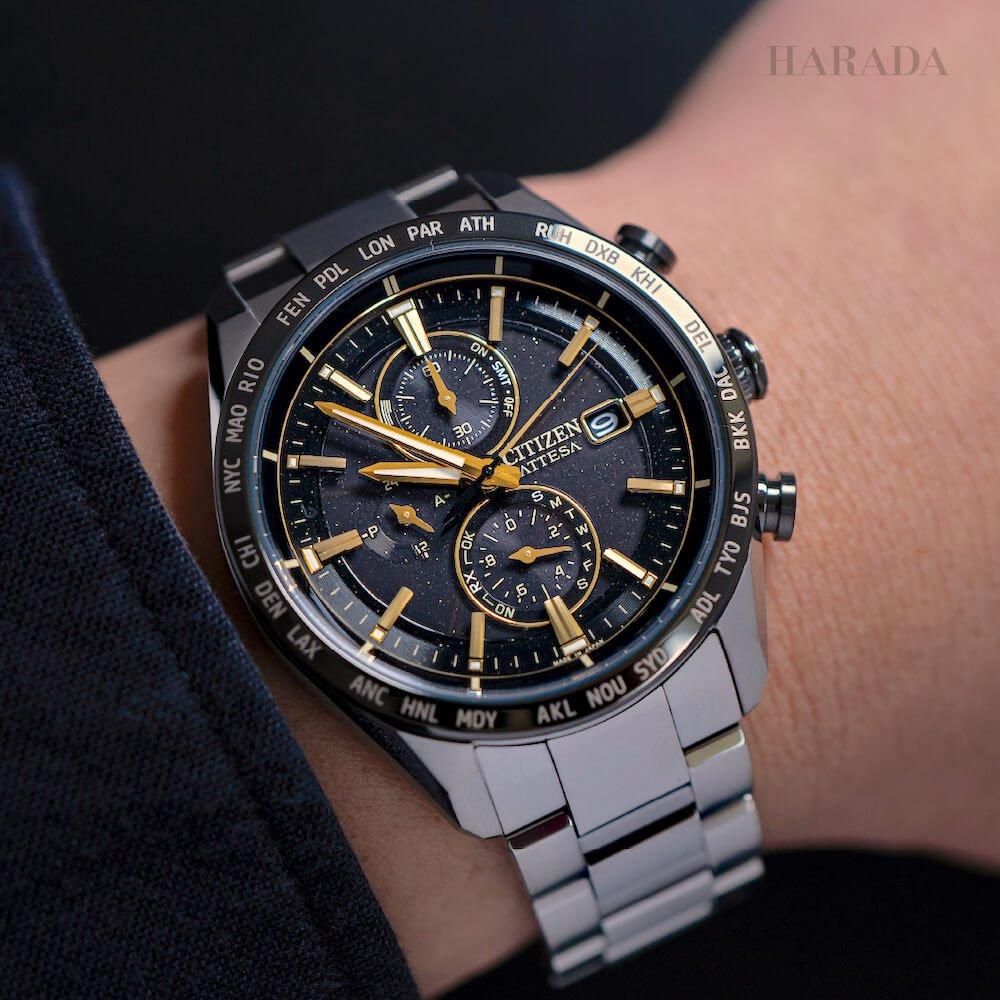  【世界限定1,300本】 AT8184-57E CITIZEN シチズン アテッサ ACT Line HINODE COLLECTION