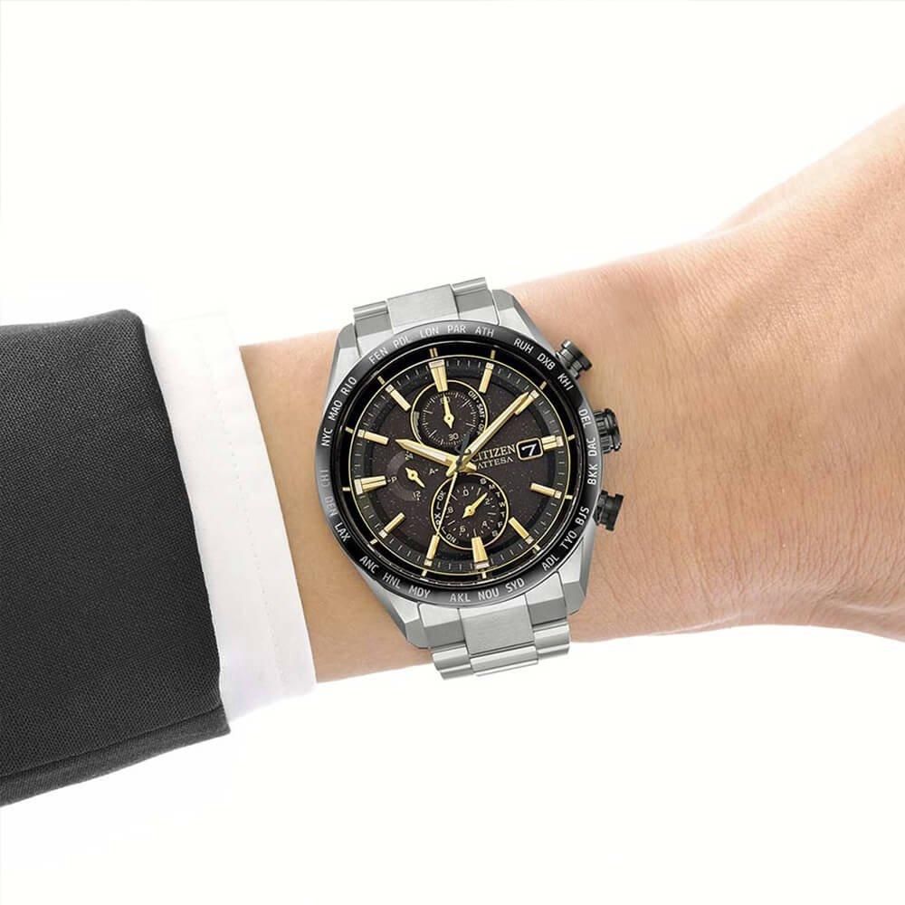  【世界限定1,300本】 AT8184-57E CITIZEN シチズン アテッサ ACT Line HINODE COLLECTION
