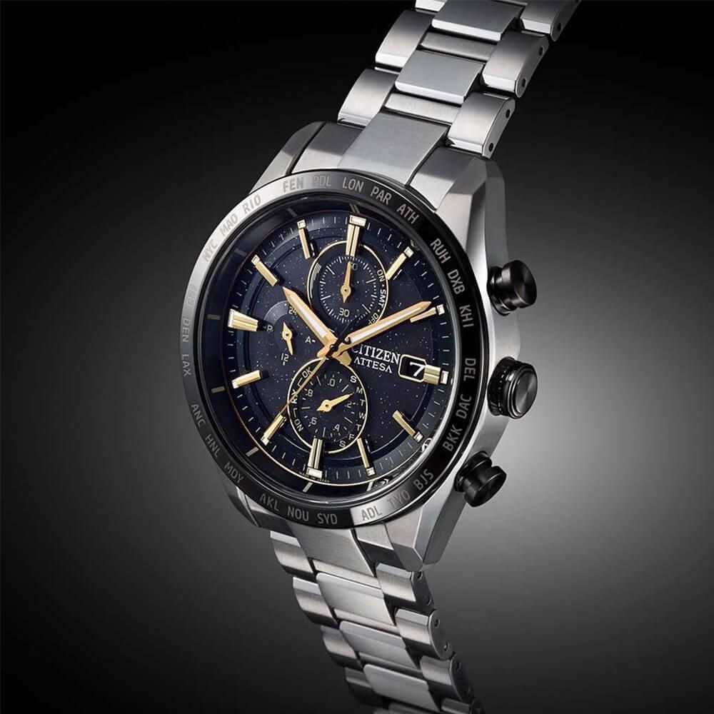  【世界限定1,300本】 AT8184-57E CITIZEN シチズン アテッサ ACT Line HINODE COLLECTION