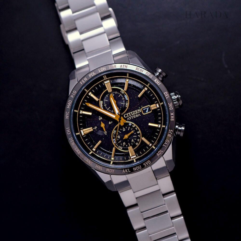  【世界限定1,300本】 AT8184-57E CITIZEN シチズン アテッサ ACT Line HINODE COLLECTION