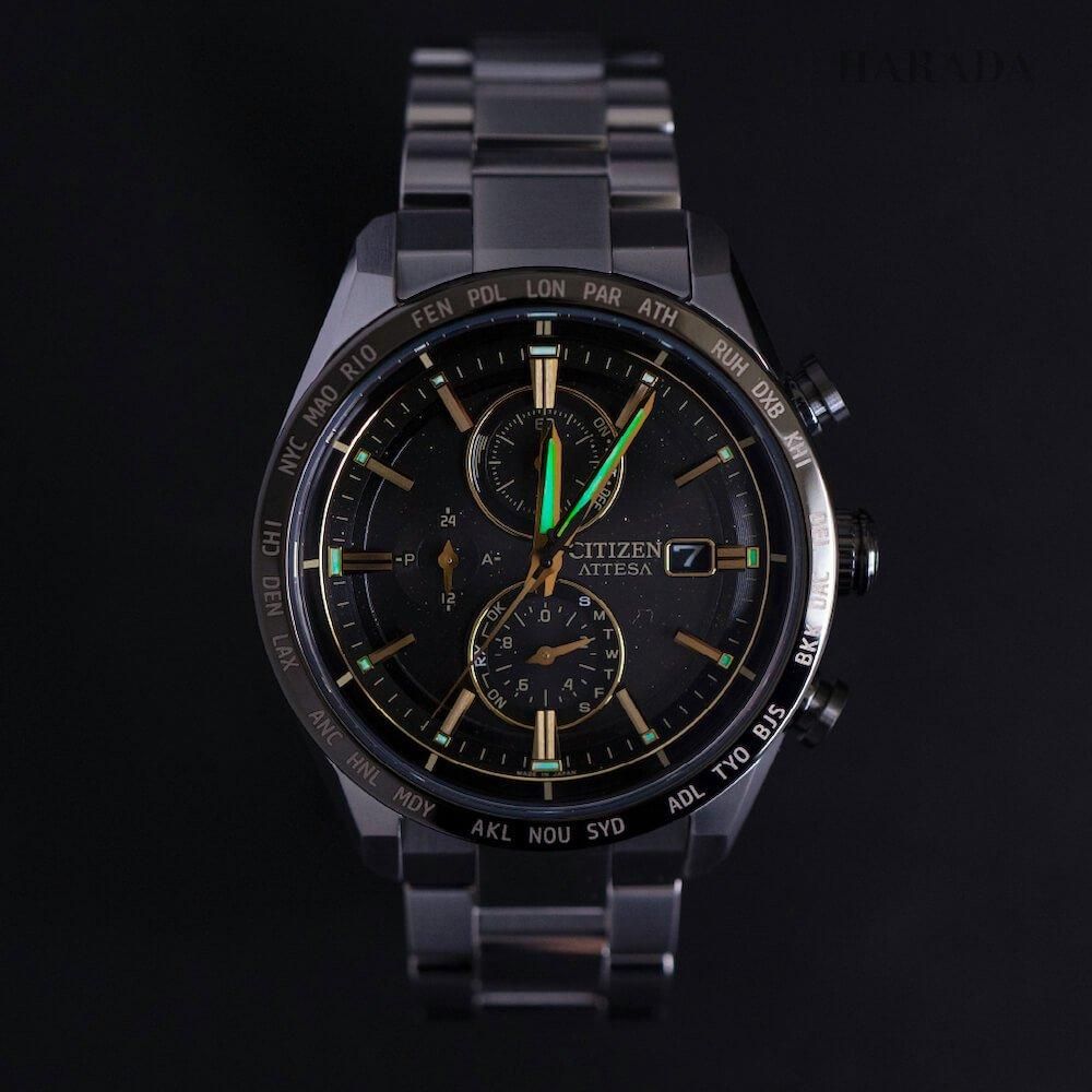  【世界限定1,300本】 AT8184-57E CITIZEN シチズン アテッサ ACT Line HINODE COLLECTION