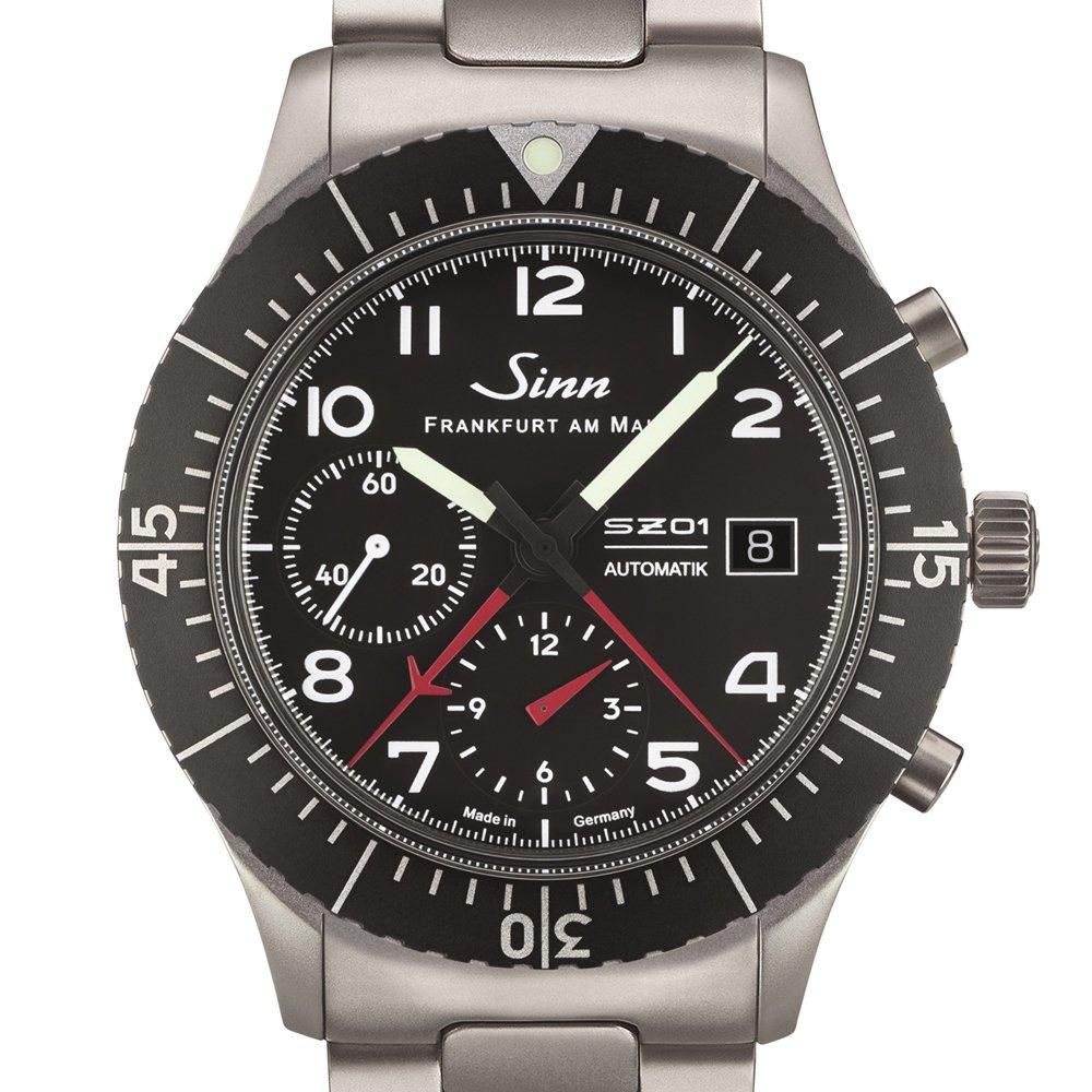  156.1 Sinn ジン インストゥルメントクロノグラフ カウレザー仕様