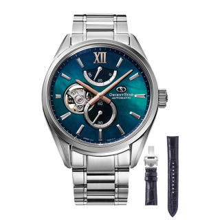 <img class='new_mark_img1' src='https://img.shop-pro.jp/img/new/icons33.gif' style='border:none;display:inline;margin:0px;padding:0px;width:auto;' />RK-BY0003A ORIENT STAR オリエントスター コンテンポラリー M34 F7 セミスケルトン プレステージショップ限定モデル