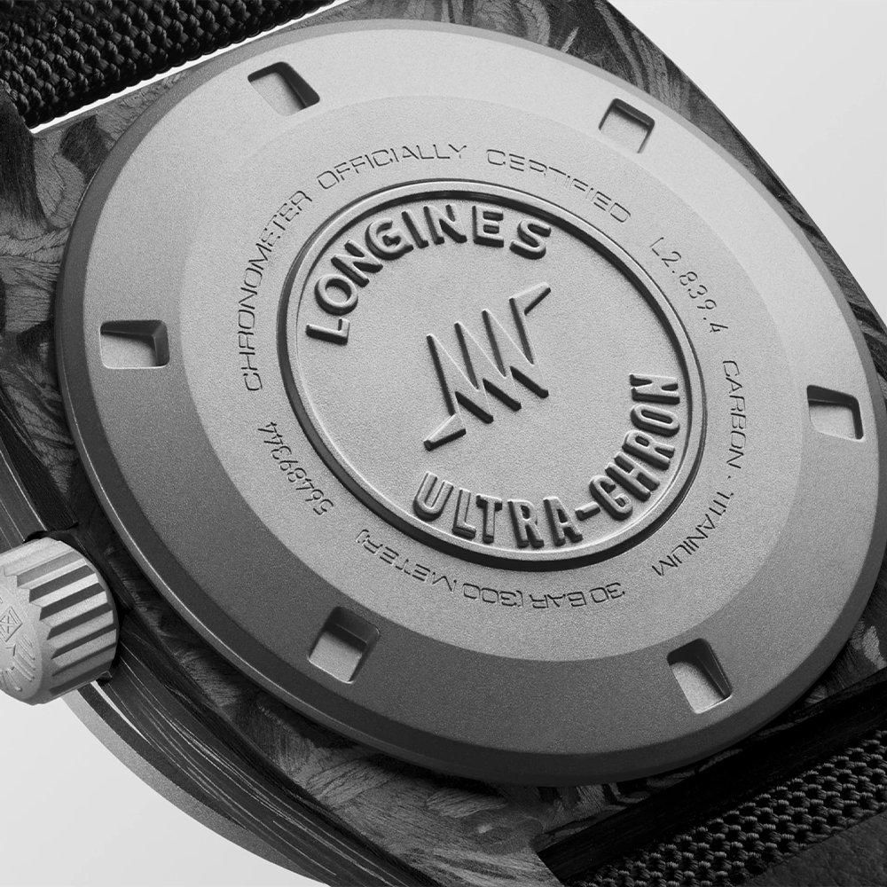  L2.839.4.52.2 LONGINES ロンジン ヘリテージ ウルトラクロン カーボン 43mm 特定店限定モデル