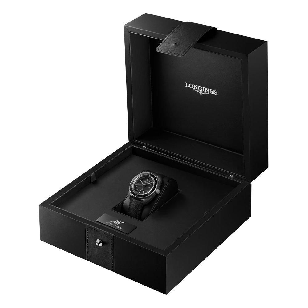  L2.839.4.52.2 LONGINES ロンジン ヘリテージ ウルトラクロン カーボン 43mm 特定店限定モデル