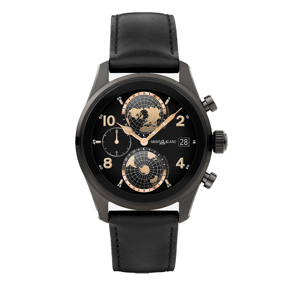 MB129267 MONTBLANC モンブラン SUMMIT 3 スマートウォッチ ブラックチタニウム