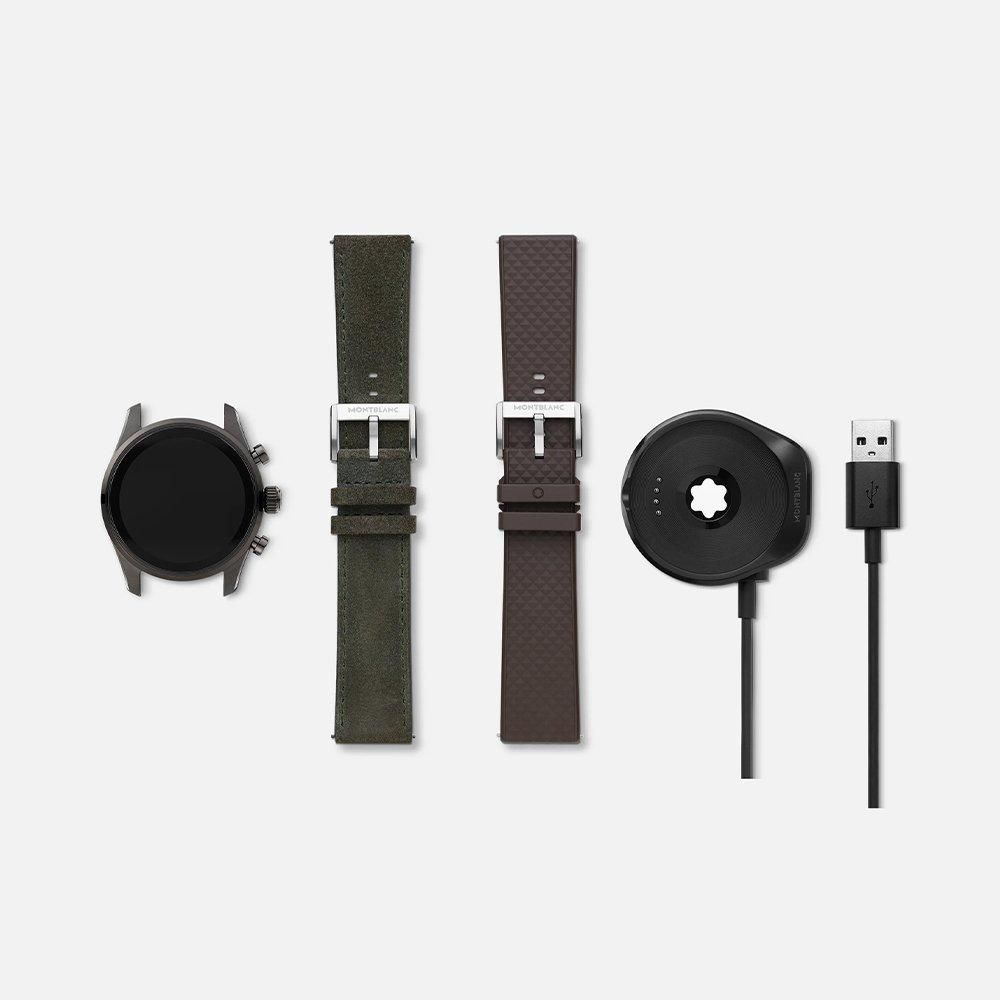 MB131798 MONTBLANC モンブラン SUMMIT 3 スマートウォッチ バイカラーチタニウム