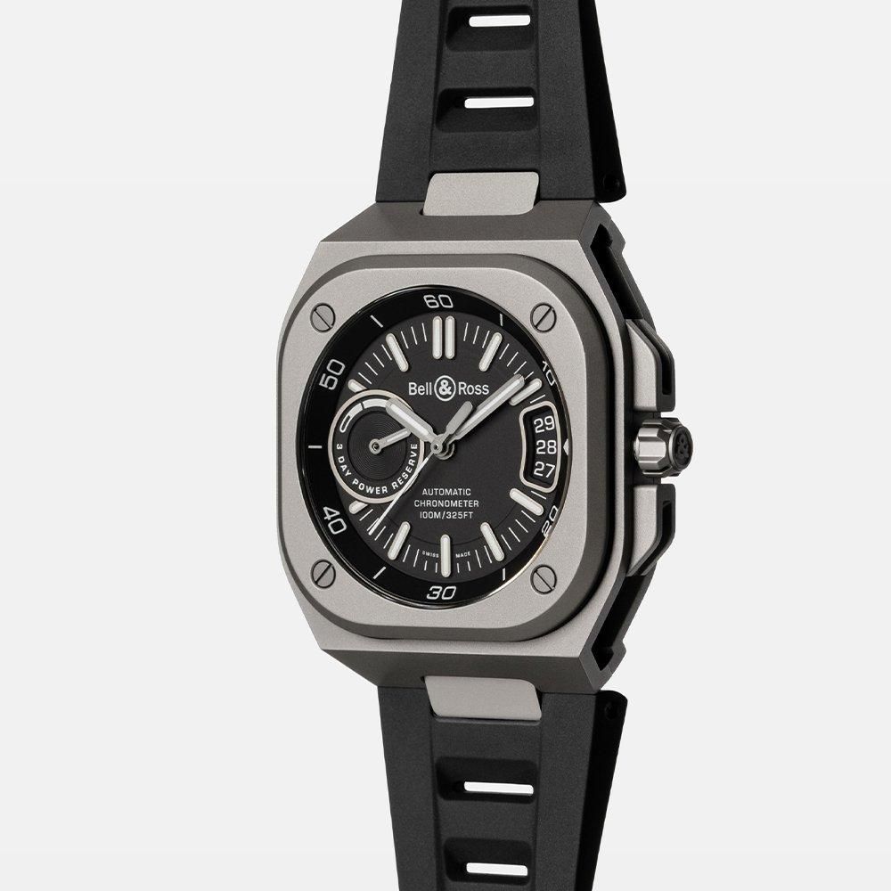BRX5R-BL-TI/SRB Bell & Ross ベル&ロス インストゥルメンツ BRX5 ブラック チタン