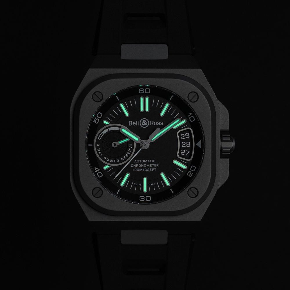 BRX5R-BL-TI/SRB Bell & Ross ベル&ロス インストゥルメンツ BRX5 ブラック チタン