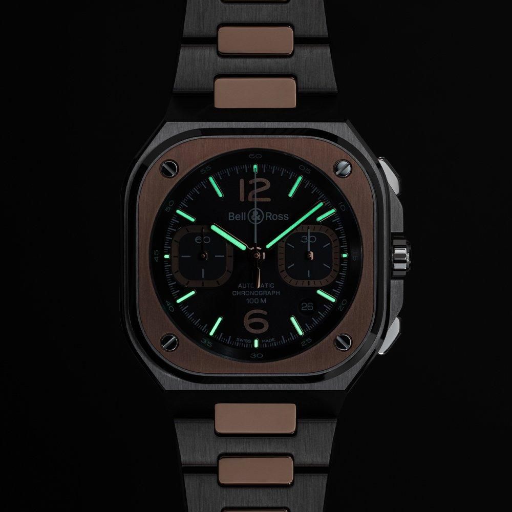 BR05C-RTH-STPG/SSG Bell & Ross ベル&ロス インストゥルメンツ BR05 クロノ グレースチール & ゴールド