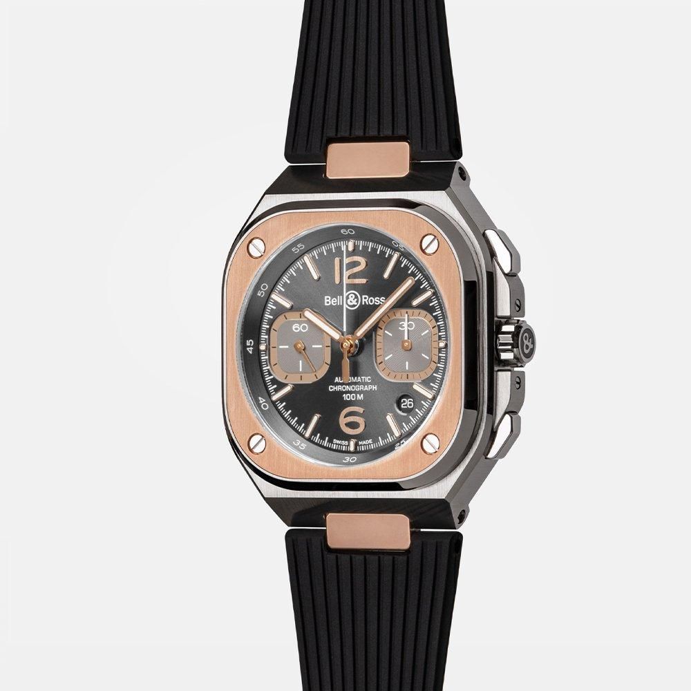 BR05C-RTH-STPG/SRB Bell & Ross ベル&ロス インストゥルメンツ BR05 クロノ グレースチール & ゴールド