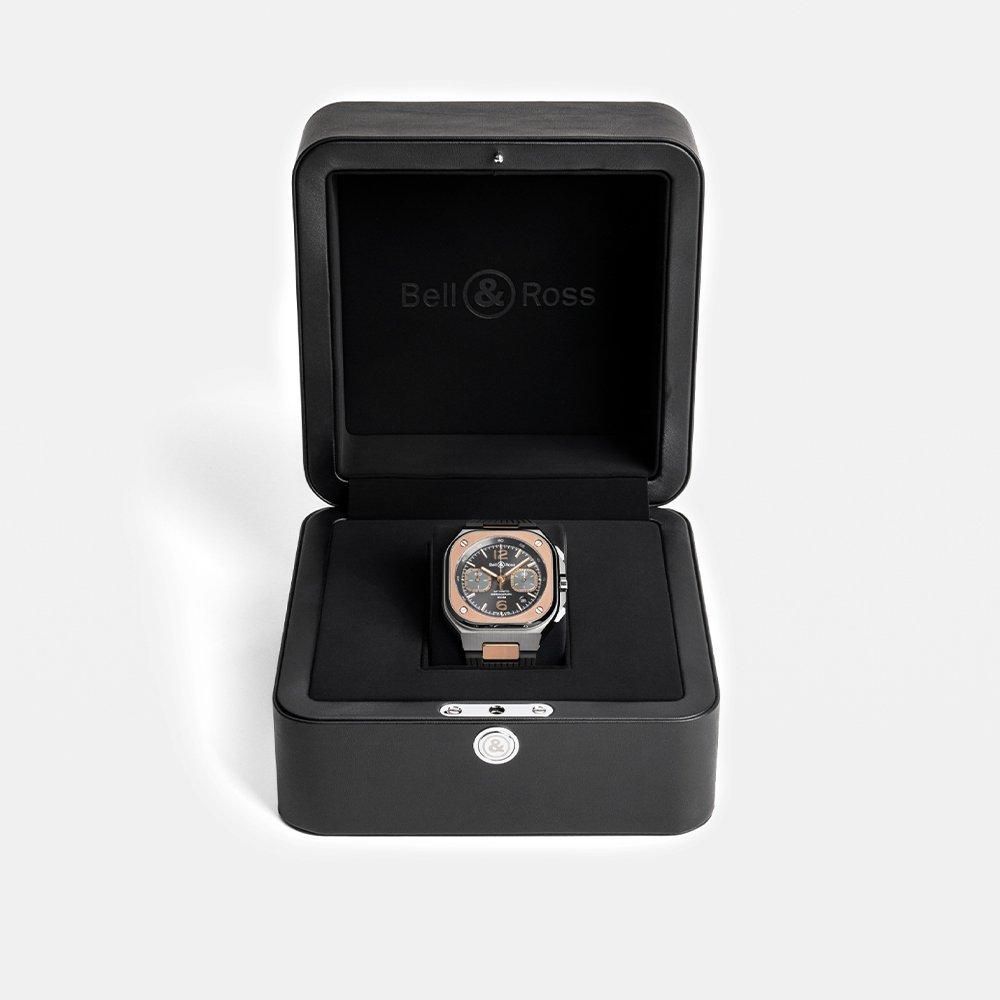 BR05C-RTH-STPG/SRB Bell & Ross ベル&ロス インストゥルメンツ BR05 クロノ グレースチール & ゴールド