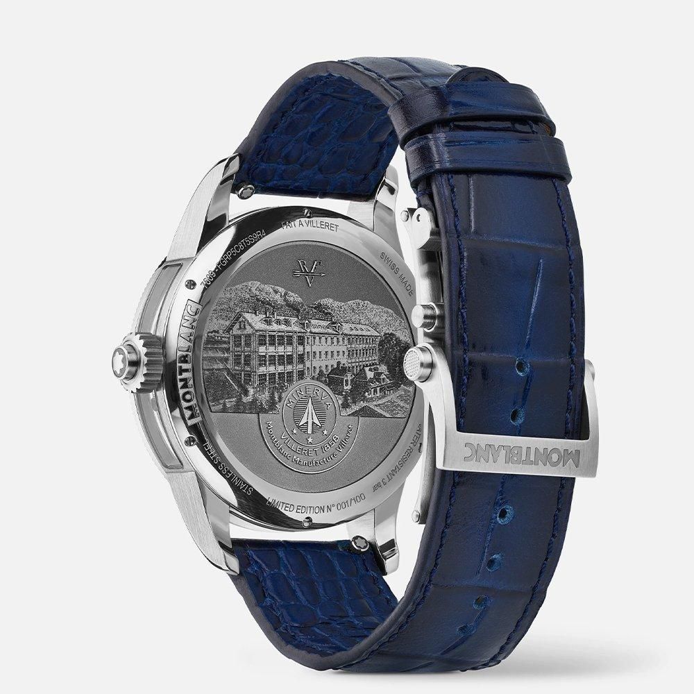 【100本限定】MB133296 MONTBLANC モンブラン 1858 アンヴェールド ミネルバ クロノグラフ リミテッドエディション